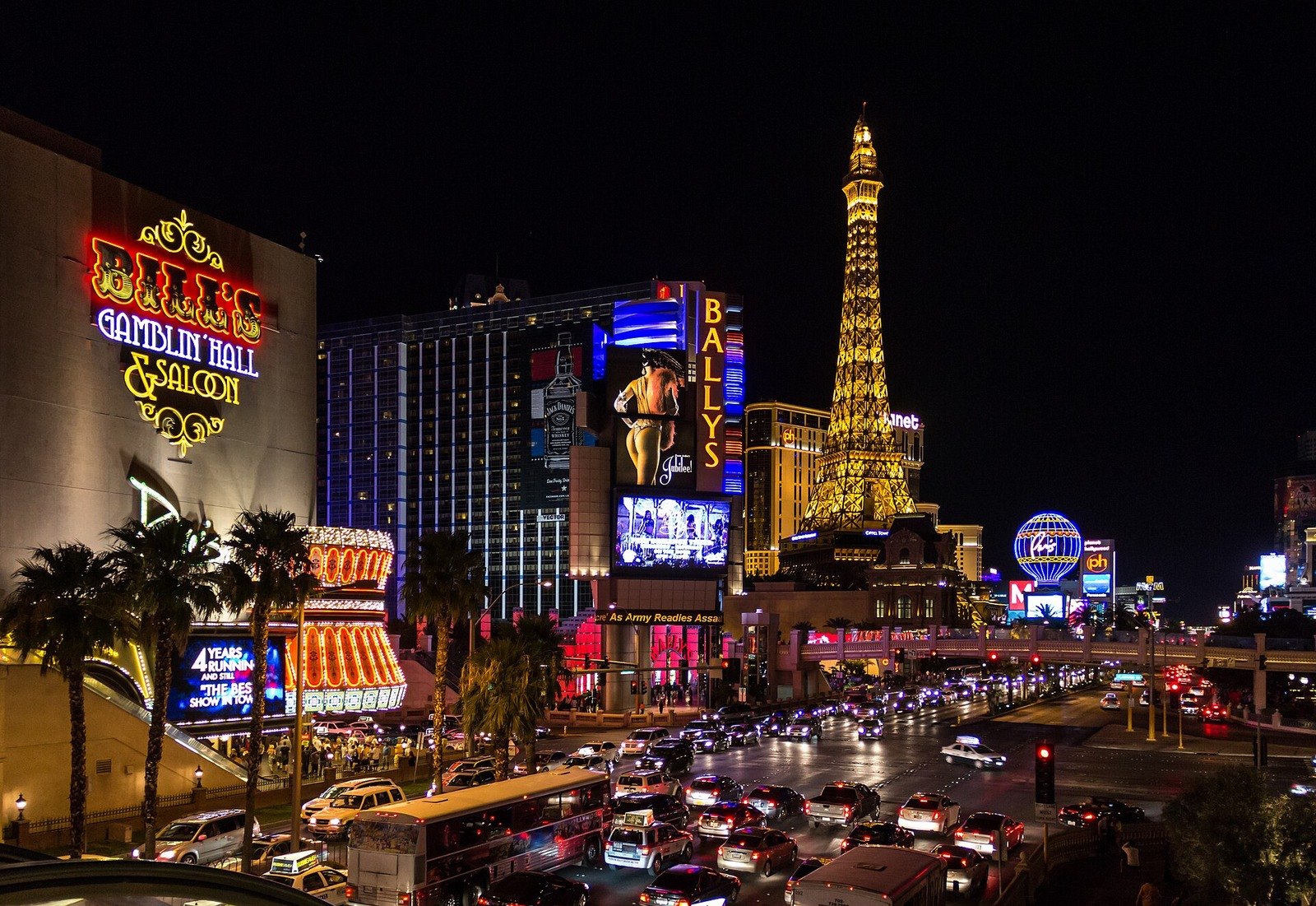 Las Vegas Strip’te gece