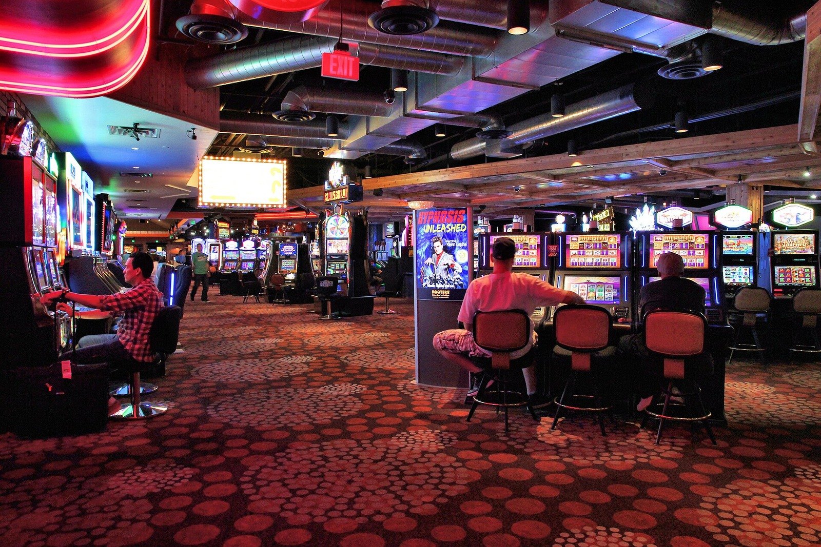 Las Vegas’ta bir kumarhane salonu